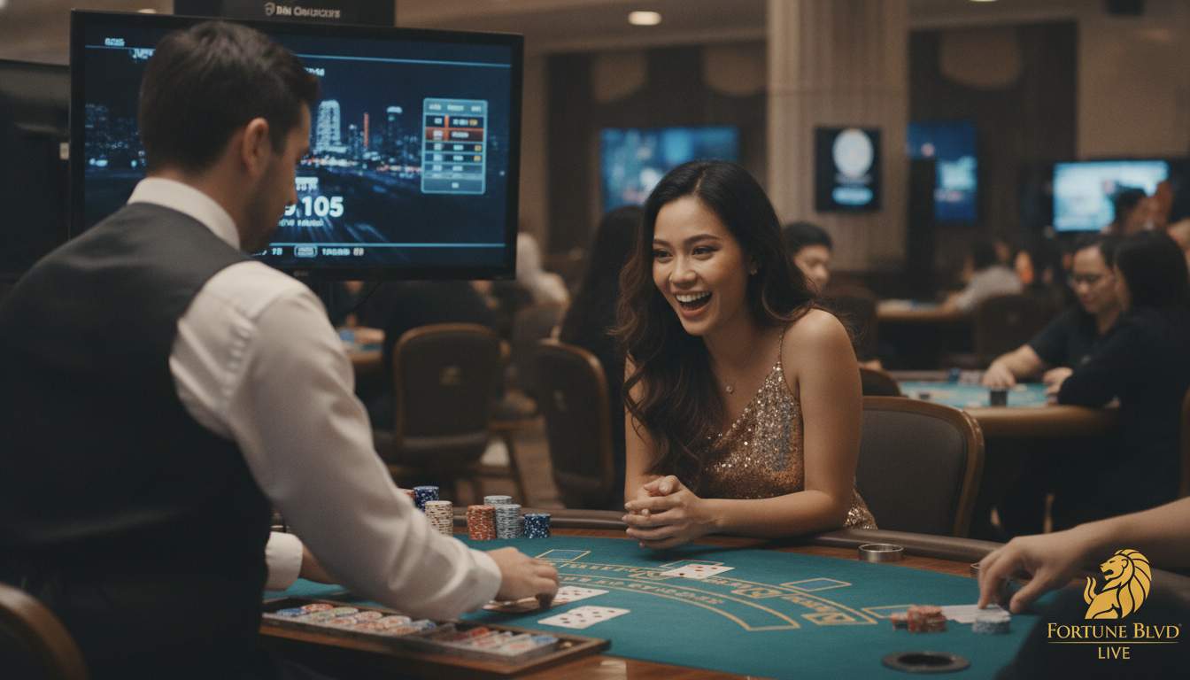 Exciting table games and live casino experience at PISOWIN